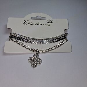 Silver Bracelet Set
